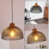 Besancon Pendant Light brown, black, 1-light source