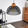 Besancon Pendant Light brown, black, 1-light source