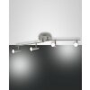 Fabas Luce NIKO Ceiling light LED matt nickel, 4-light sources