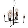 Pendant Light By Rydens Random black, 8-light sources