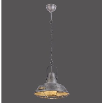 Leuchten-Direkt SAMIA Ceiling light grey, 1-light source