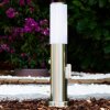 Caserta pedestal light, floor lamp, path light Stainless steel color, 1-light source, Motion sensor