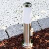 Caserta pedestal light, floor lamp, path light Stainless steel color, 1-light source, Motion sensor