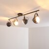 FOVERUP Ceiling Light chrome, grey, 4-light sources