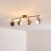 FOVERUP Ceiling Light chrome, grey, 4-light sources