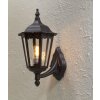 Konstsmide Firenze wall light black, 1-light source