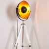 Jupiter Floor Lamp chrome, white, 1-light source