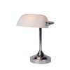 Lucide Banker banker lamp chrome, 1-light source