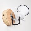 Skodsbol Wall Light brown, white, 1-light source