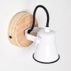 Skodsbol Wall Light brown, white, 1-light source