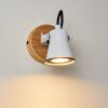Skodsbol Wall Light brown, white, 1-light source
