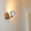 Skodsbol Wall Light brown, white, 1-light source