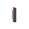 Wall Light Trio Leuchten CONCHA LED rust-coloured, 2-light sources