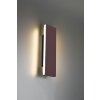 Wall Light Trio Leuchten CONCHA LED rust-coloured, 2-light sources