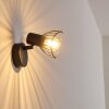 Wall Light Holbol black, 1-light source