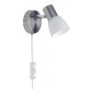 Brilliant LUCA wall spotlight white, 1-light source