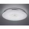 Trio OSAKA ceiling light LED chrome, 1-light source, Remote control