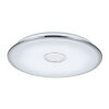 Trio OSAKA ceiling light LED chrome, 1-light source, Remote control