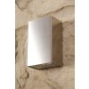 Lcd outdoor wall light LED stainless steel, 2-light sources