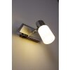 Trio 8214 wall light LED aluminium, chrome, stainless steel, 1-light source