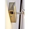Trio 8214 wall light LED aluminium, chrome, stainless steel, 1-light source