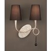Mantra Paola wall light silver, 2-light sources