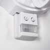 LENTUA Outdoor Wall Light white, 1-light source, Motion sensor
