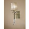 Mantra TIFFANY Wall Light brown, 1-light source