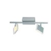 Paul Neuhaus FUTURA Ceiling Light LED stainless steel, 2-light sources