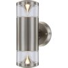 Globo CARME outdoor light LED stainless steel, 2-light sources