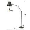 Floor Lamp Westhoven grey, 1-light source