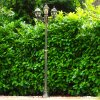 Antibes Lamp Post brown, gold, 3-light sources