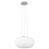 Eglo OPTICA Pendant Light matt nickel, 2-light sources