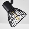 HOLBOL Ceiling Light black, 2-light sources