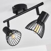 HOLBOL Ceiling Light black, 2-light sources