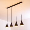 TIMOLA Pendant Light black, white, 4-light sources