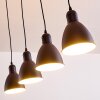 TIMOLA Pendant Light black, white, 4-light sources
