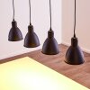 TIMOLA Pendant Light black, white, 4-light sources