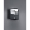 Trio Ganges outdoor wall light LED anthracite, 1-light source, Motion sensor
