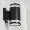 MACOUPIN Outdoor Wall Light black, 2-light sources