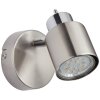 Brilliant ANDRES Wall Light chrome, matt nickel, 1-light source