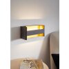 EGLO FELONICHE Wall Light LED gold, black, 1-light source