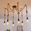 SUNNYVALE Pendant Light brown, black, 6-light sources