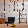 SUNNYVALE Pendant Light brown, black, 6-light sources