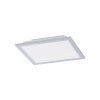 Leuchten Direkt FLAT Ceiling Light LED silver, 1-light source, Remote control