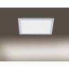Leuchten Direkt FLAT Ceiling Light LED silver, 1-light source, Remote control