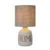 Lucide COSBY Table Lamp grey, 1-light source