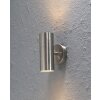 Konstsmide MODENA wall light stainless steel, 2-light sources