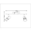 Lucide CARO spot chrome, 2-light sources