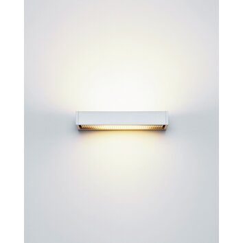 Serien Lighting SML WALL L HAL Wall Light silver, 1-light source